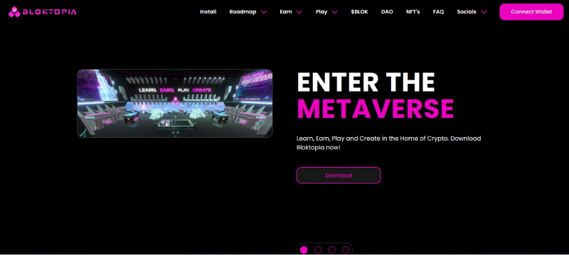 bloktopia メタバースのプラットフォーム